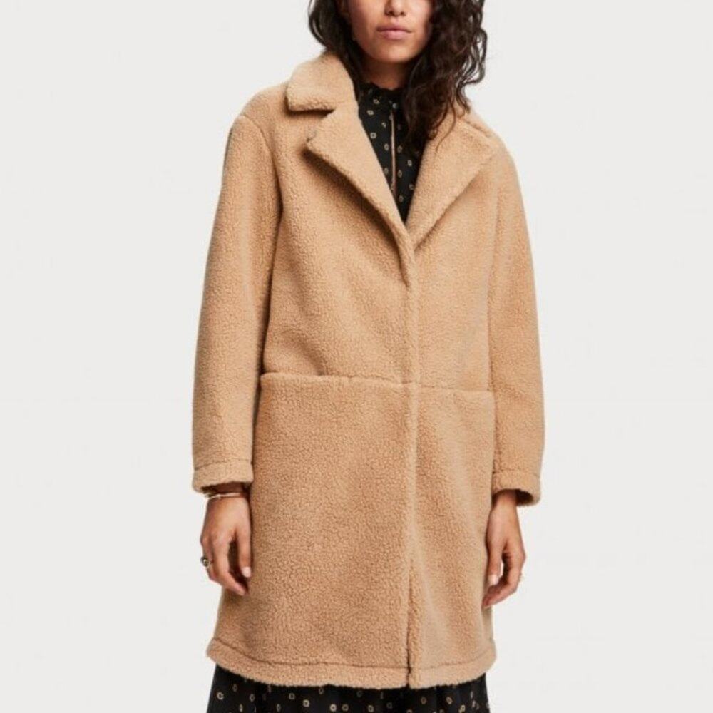 Scotch and Soda Sand Teddy Jacket size XL